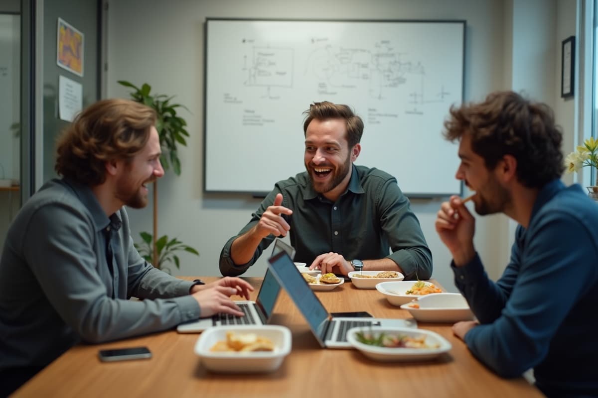 The AgencyCyberInsurance team collaborating in a modern office